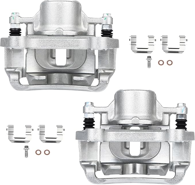 SCITOO Front Left & Right Brake Calipers w/Bracket 18B5270 18B5271 Fit For Buick For Allure/For LaCrosse/For Regal,For Cadillac For ELR,For Chevy For Equinox/For Impala/For Malibu,For GMC For Terrain