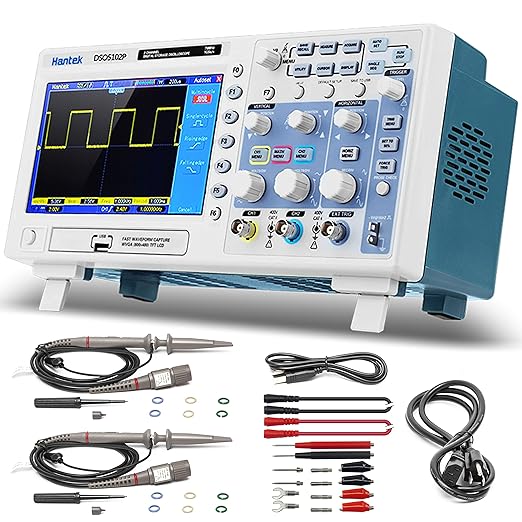 Hantek DSO5102P Digital Storage Oscilloscope USB 100MHz 1GSa/s 40K,2 Channel,2CH