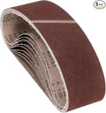 5 Pcs Sanding Belts 4 x 36 Inch 120 Grit Aluminum Oxide Abrasive Sandpaper for Belt Sander Metal Grinding Wood Working Weld Rust Removal