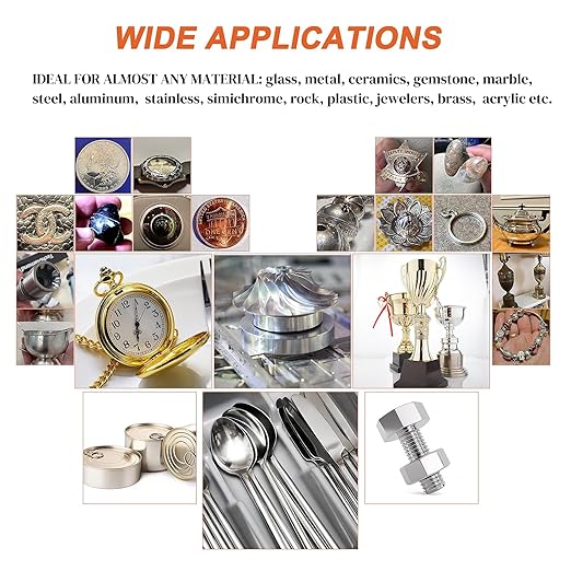15,000Grit Diamond Polishing Lapping Compound Polish Paste 50G (1.76 Oz) with 25% Diamond Powder (0.8-1 Micros) for Metal Silver Chrome Glass Marble Resin Rock Watch Jewelry Gemstone