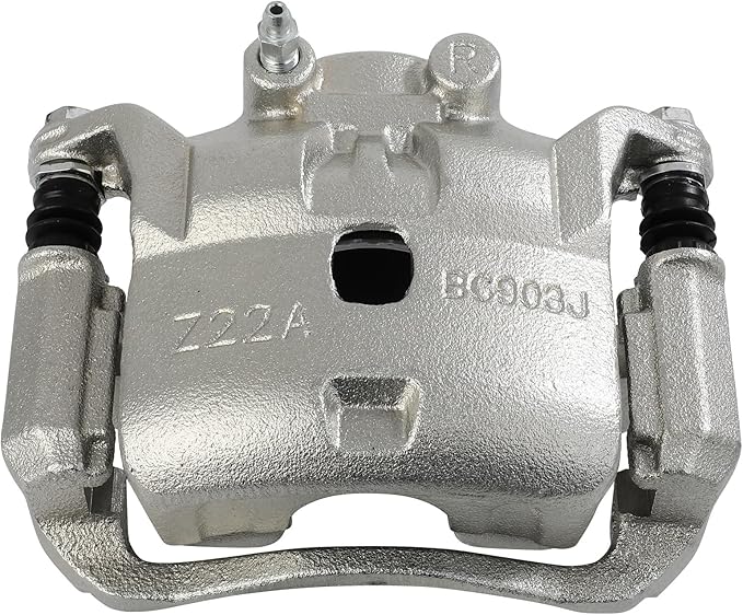 cciyu Front Right Brake Caliper Assembly w/Bracket 19B6861 2012-2015 For Nissan For March,2015-2017 For Nissan For Micra,2012-2019 For Nissan For Versa,2014-2019 For Nissan For Versa Note