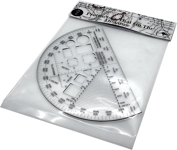 Map Marking Protractors