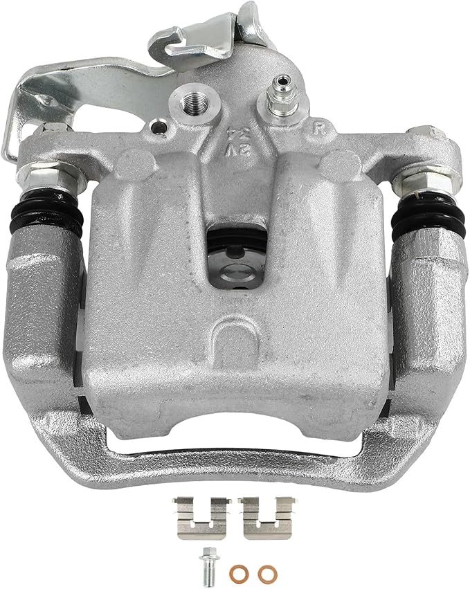 SCITOO 19B6788A Rear Right Disc Brake Caliper w/Bracket Fit For Kia For Soul 2014-2018, Single Piston