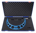 Accusize Industrial Tools 11-12'' Ultra-Precision Carbide Tipped M-Type Outside Micrometer, Resolution 0.0001'', Eg00-0012