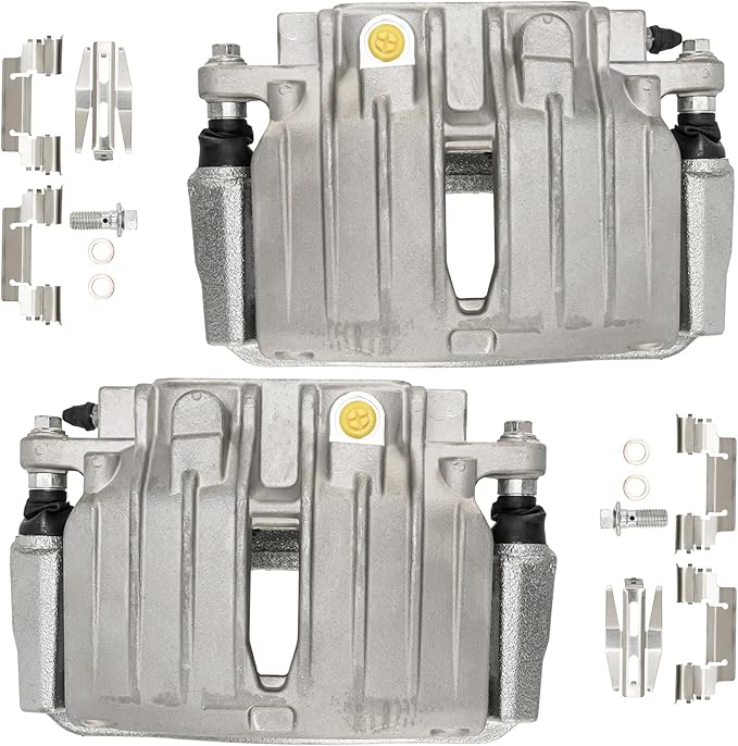 Torchbeam Rear Brake Calipers Set for Chevrolet Silverado 1500 2001 2003-2006, Chevrolet Tahoe 2000-2006, GMC Sierra 1500 2001 2003-2006, Rear Left and Rear Right Calipers Replace # 18P4764+18P4765