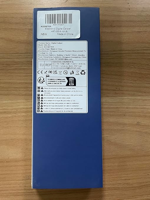 Digital Caliper,6 Inch Caliper Measuring Tool,IP54 Waterproof Protection Design,Large LCD Screen,Electronic Digital Micrometer with Inch Metric Fraction