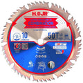 Circular Saw Blade Woodworking TA Series 10" 50-Tooth 5/8" Arbor, Combination Wood Cutting Saw Blade,Special Anti-Thermal Adhesion Coating on Cutting Head -TA, COM 10" 50T 5/8"