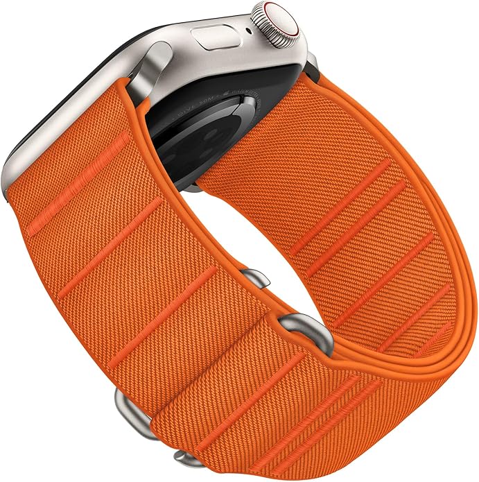 Suitisbest Sport Bands Compatible with Apple Watch Ultra Band 49mm 46mm 45mm 44mm 42mm 38mm 40mm 41mm Men Women, Stretchy Nylon Sport Loop Strap with S-Hook for iWatch Series 10 Ultra SE 9 8 7 6 5 4 3