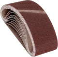 Sanding Belts 4 x 24 Inch 80 Grit Aluminum Oxide Abrasive Sandpaper for Belt Sander Metal Grinding Wood Working Weld Rust Removal