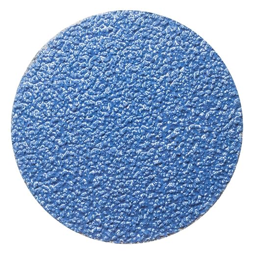 Benchmark Abrasives 2 Inch Sanding Discs Quick Change Zirconia, Male R Type Backing Drill & Die Grinder Sanding Disc for Deburring Polishing Rust Remover for Metal Paint Stripper (1000 Pack), 24 Grit