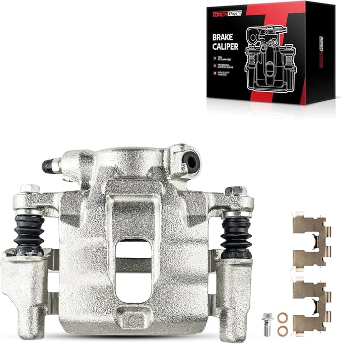 Torchbeam Front Brake Caliper Left for Geo 1989-1995 Tracker, Suzuki 1991-1998 Sidekick 1.6L, Geo 1996-1997 Tracker 1.6L, Front Left Caliper Replace # 19B1213