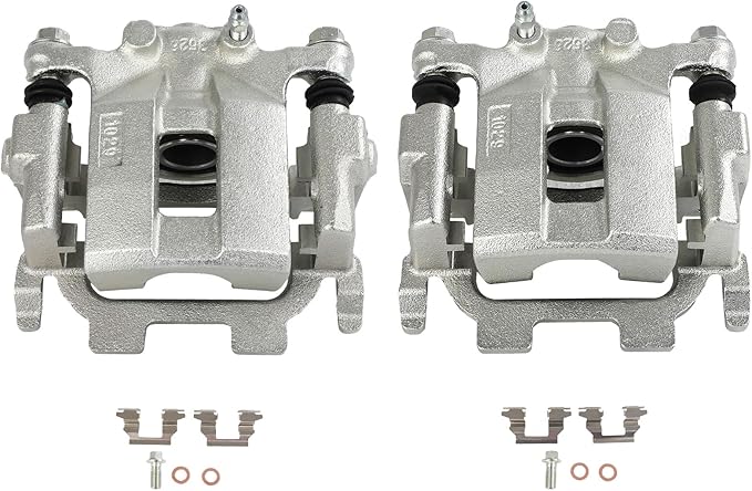 SCITOO 19B6240 19B6241 Rear Left & Right Disc Brake Calipers Assembly w/Bracket For Nissan For Maxima 2009-2014 2016-2018