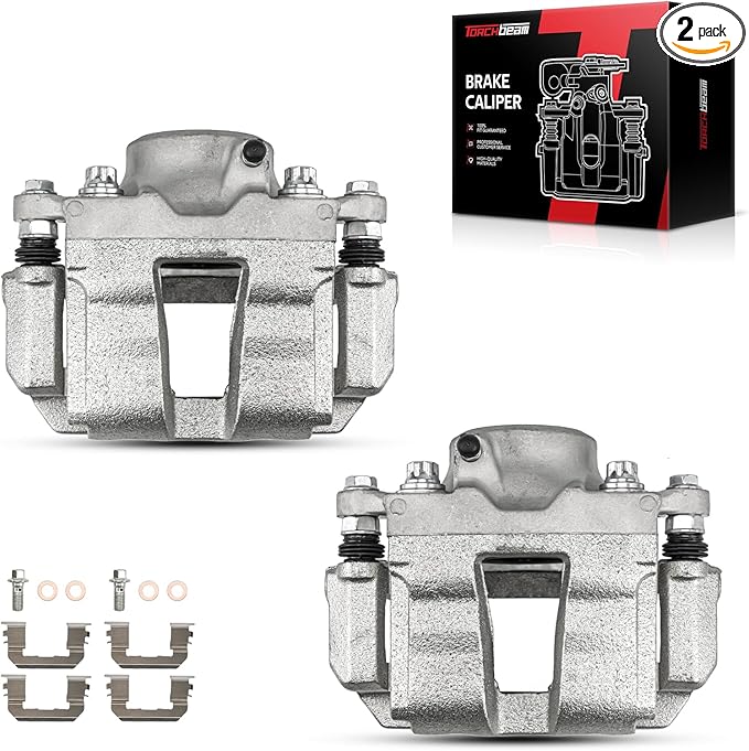 Torchbeam Front Brake Calipers Set for Hyundai Sonata 2011-2014, Front Left and Front Right Calipers Replace # 19P6460+19P6461