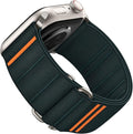 Suitisbest Sport Bands Compatible with Apple Watch Ultra Band 49mm 46mm 45mm 44mm 42mm 38mm 40mm 41mm Men Women, Stretchy Nylon Sport Loop Strap with S-Hook for iWatch Series 10 Ultra SE 9 8 7 6 5 4 3