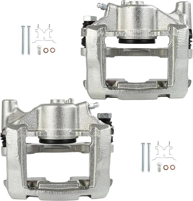 cciyu Rear Left & Right Brake Calipers Assembly w/Bracket 19B3313 19B3312 For Lexus For GS350/For GS430/For GS450h/For GS460/For IS250/For IS350