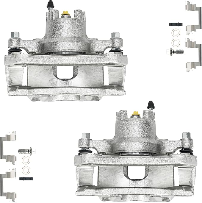 Torchbeam Front Brake Calipers Set for Mitsubishi Outlander Sport 2011-2023, Mitsubishi Outlander 2007-2020, Front Left and Front Right Calipers Replace # 18B5032B+18B5033B
