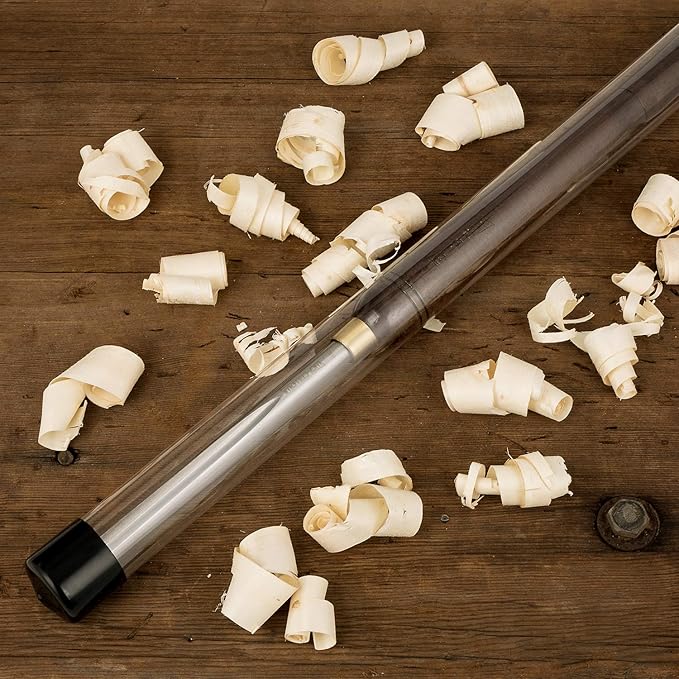 1/2-Inches HSS Bowl Gouge Lathe Chisel Wood Turning Tools with Round Plastic Box and Hanging Bag