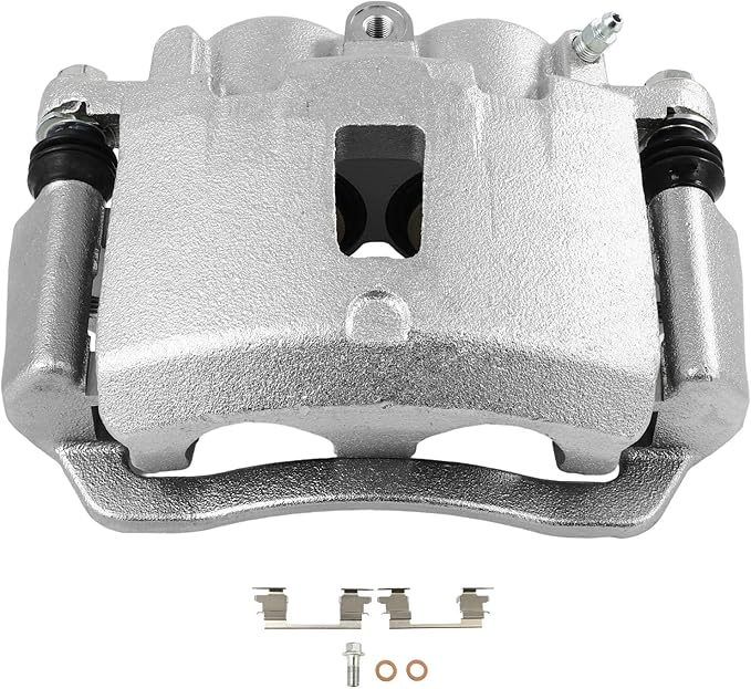 SCITOO 18B4934 Rear Left Disc Brake Caliper w/Bracket Fit For Chev For Express 2500 2003-2020,For GMC For Savana 2500 2003-2020,For GMC For Savana 3500 2003-2020, Double Pistons