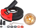 Expert Surface Grinding Dust Shroud for Angle Grinder, Universal 5-Inch + Diamond grinding cup wheel Dt1701-125D