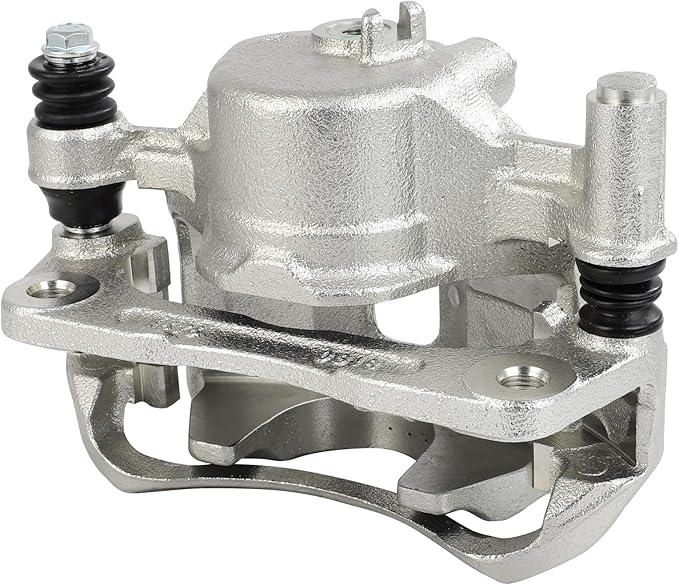 cciyu Front Right Brake Caliper Assembly w/Bracket 19B1492 2000-2005 For Hyundai For Accent,1990-1994 For Hyundai For Excel,1991 1993-1995 For Hyundai For Scoupe,1990-1994 For Mitsubishi For Precis