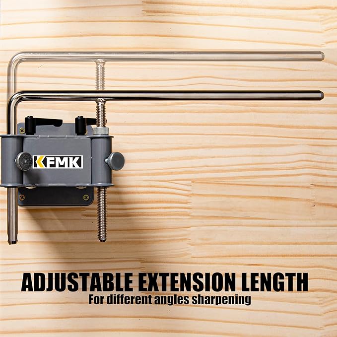 Bench Grinder Mounting Set for Tormek, KFMK Sharpening Jigs, Supporting Arm for Sharpening System, Bench Grinder Universal Support for Sharpening Jigs
