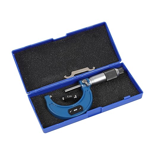 HFS(R) 1-2" Range Outside Micrometer - Ultra-High Precision, 0.0001" Graduation