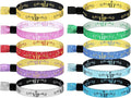 100 Colored VIP Wristbands for Concerts & Parties, Lightweight Disposable Wrist Strap (Multicolor)