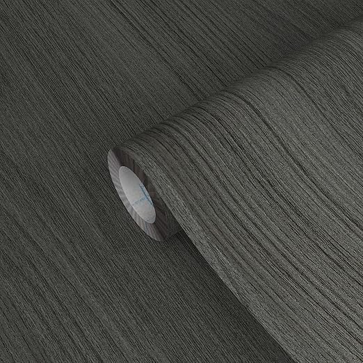 GSCIT Club Dark Walnut Wallpaper, 15.7 inch X 25ft Self Adhesive Wood Grain Repair Tape Patch for Tables, Chairs, Baseboards, Doors, Windows, Floors, Handicraft DIY.