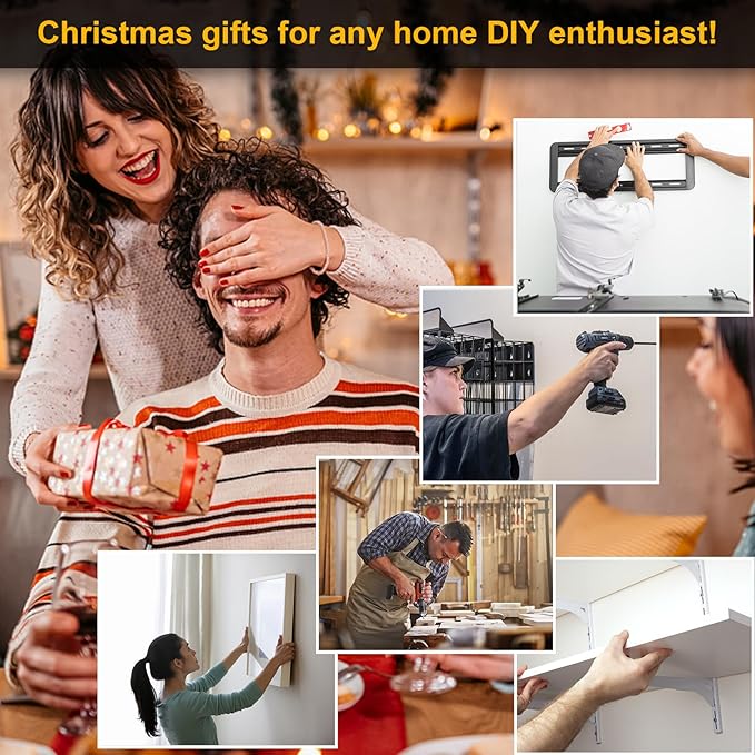 Stud Finder Wall Scanner - 5 in 1 Stud Finder Tool w/Microprocessor Chip and HD LCD Display, Stud Detector Beam Finders for the Center and Edge of Wood AC Wire Metal Studs Joist Pipe (Lox)