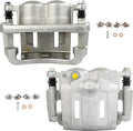 SCITOO 18B4997 18B4996 Front Left & Right Disc Brake Calipers Assembly w/Bracket For Ford For F-350 Super Duty 2005-2010,For Ford For F-450 Super Duty 2011