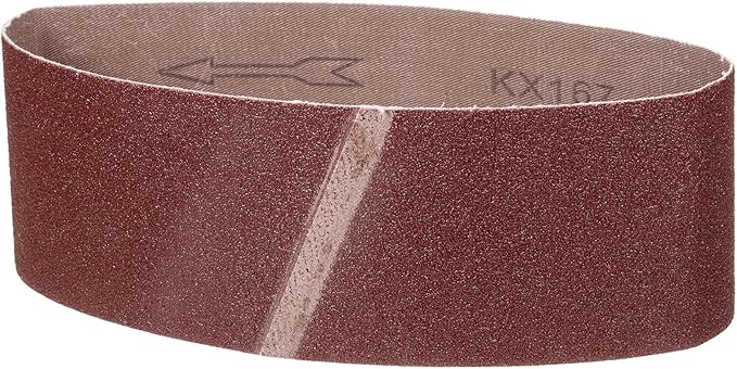 3 x 18 Inch Sanding Belt, 1 Pcs 80 Grit Knife Sharpener Belts Work Sharpening for Belt Sander Knife Carving Tool Metal Working