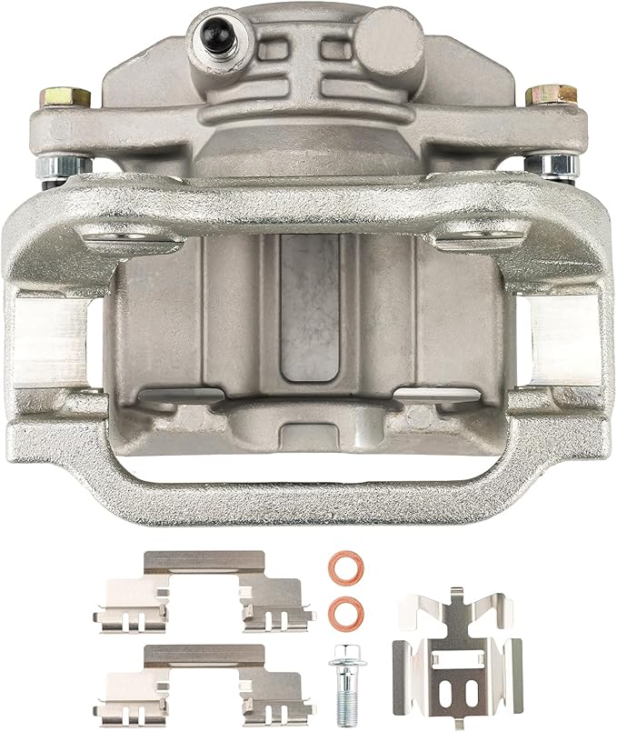 Torchbeam Rear Brake Caliper Left for Chevrolet 2003-2004 2006 Silverado 1500, GMC 2003-2004 2006 Sierra 1500, Chevrolet 2005 Silverado 1500 5.3L, Rear Left Caliper Replace # 18B4854