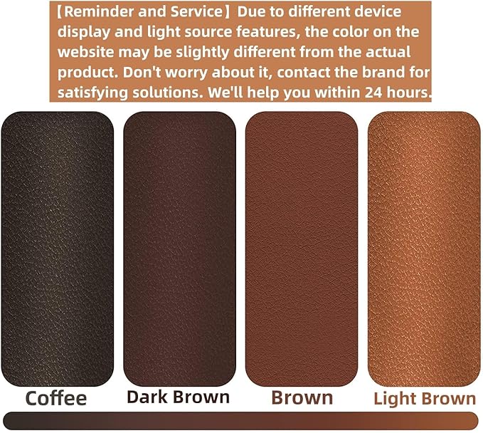 Leather Repair Patch, 17X79 Inch Repair Patch Self Adhesive Waterproof, DIY Large Vinyl Patches for Couches, Furniture, Kitchen Cabinets, Wall （Dark Brown, 17X79 Inch）