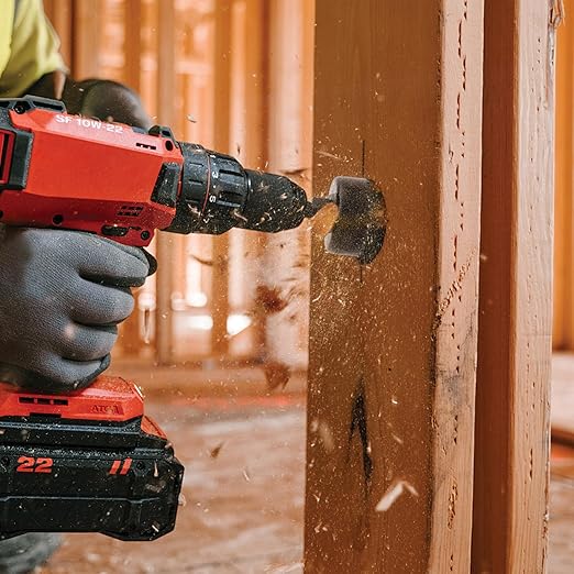 Yougfin Hole Saw Kit, 16 Pieces Hole Saw Set w/ 12Pcs Saw Blades, 2Pcs Mandrels, Install Plate & Hex Key - Ideal for Soft Wood, Plywood, Drywall, PVC - Sizes 3/4"-5" (19-127mm)