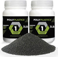 Polly Plastics Rock Tumbler Grit and Polish Refill Media Kit | 4-Steps Supplies for Tumbling and Polishing Stones | Professionals Adults and Kids | Polish 20lbs of Rocks (Bulk Stage 1 Refill)