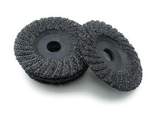 SIGNI 5 Pack SiC Plastic Back Grinding Wheel for Granite/Marble/Concrete and Glasses (4.5 INCH, 16 GRIT)