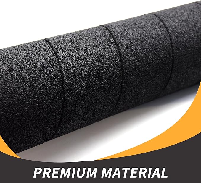 Pipe Insulation Foam Tape Self Adhesive Outdoor Weather Resistant Water Pipe Wrap, Sponge Strip for Water Pipes, Pipe Wrap Insulation (1/5 Inch Thick x 2 Inch Wide x 6.5 Feet Long)