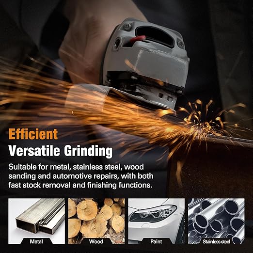 20 Pack Zirconia Flap Discs 4 1/2 for Angle Grinder 60 Grit 7/8” Arbor Flapper Wheel for Rust Removal, Sanding and Finishing, T29