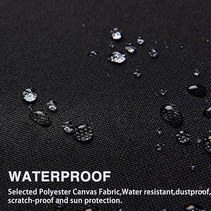 Canvas Repair Patch 9×11 Inch 3Pcs Waterproof Self-Adhesive Fabric Repair Patch for Tents,Boat Cover,Pop Up Canopy,Patio,Bags,Car Seats,Sofas,Furniture Cover(White)