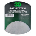 3D Lambswool Cutting Pad | Heavy Compound Cutting | Superior Finish for Painted Surfaces | 100% Wool | 6” Round Pad
