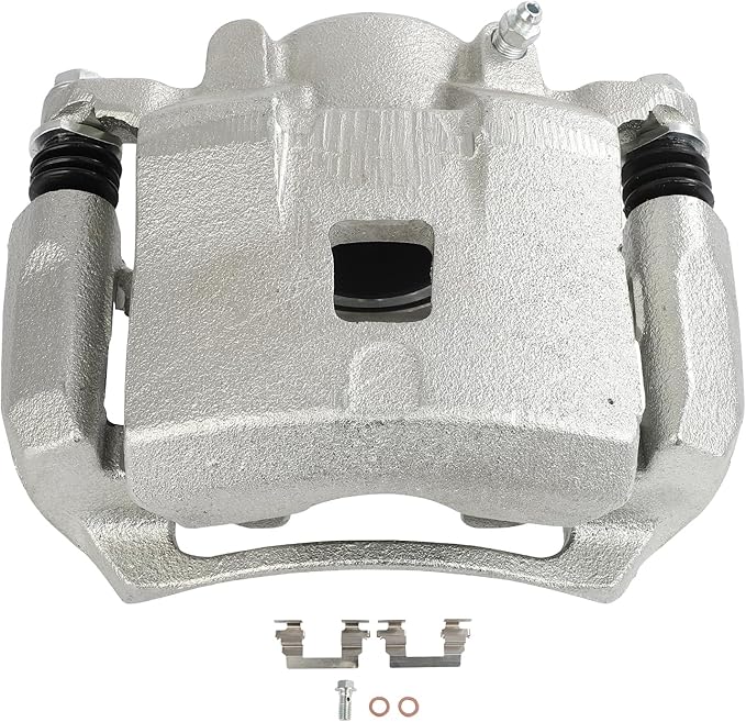 SCITOO Front Left Brake Caliper With Bracket 18B4906 Compatible For Chevrolet For Cobalt 2005-2008,For HHR 2008-2010,For Pontiac For G5 2007-2009,For Pursuit 2006,For Saturn For Ion 2004-2007