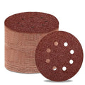 80 Grit 5 Inch Sanding Discs Hook and Loop Sandpaper, 150 PCS 8 Hole Adhesive Coarse Sand Paper for Random Orbital Sander