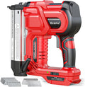 Ecarke 18 Gauge Electric Nail Gun Compatible with Milwaukee Battery,2 in 1 Cordless Brad Nailer and Stapler with 18GA Nails/Staples,Battery for M18 18V Power,2 Firing Modes for Trim Wood Crafting DIY