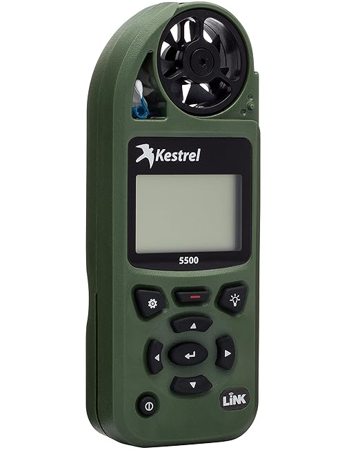 Kestrel 5500 Weather Meter with Link and Vane Mount, Olive Drab