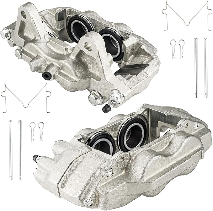 Torchbeam Front Brake Calipers Set for Toyota 2003-2009 4Runner, Lexus 2003-2009 GX470, Front Left and Front Right Calipers Replace # 192766+192767