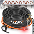 3FT Heat Tape for Water Pipes, -40°F Deicing Cable,Pipe Heating Cables for Roof,Gutter，Farm，Freeze Protetion Heat Trace Cable, Heated Water Hose,Plumbing Fixtures,120V 5W/FT