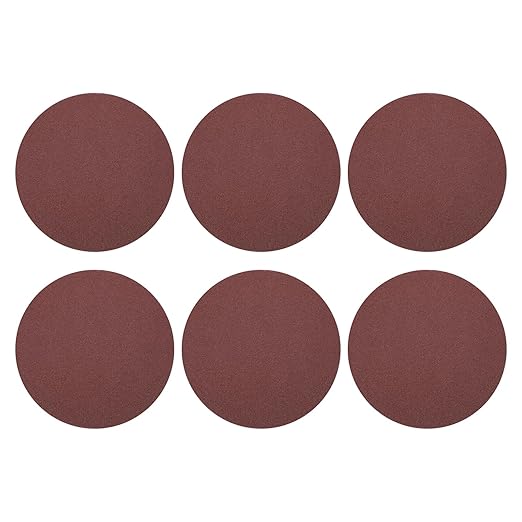 HARFINGTON 10 Pcs 9 Inch Sanding Disc 60 Grit Hook and Loop Sandpaper Random Orbital Sander Pads for Woodworking Automotive Metal Polishing