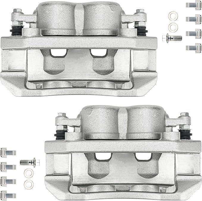 Torchbeam Front Brake Calipers Set for Ram 1500 2011-2018, Ram 1500 Classic 2019-2023, Dodge Ram 1500 2009-2010, Chrysler Aspen, Front Left and Front Right Calipers Replace # 18P5054+18P5055