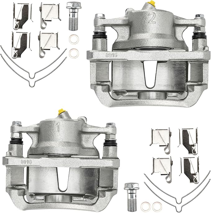 Torchbeam Front Brake Calipers Set for Toyota Camry 1997-2000, Front Left and Front Right Calipers Replace # 19B1568A+19B1569A