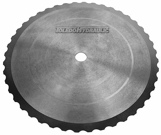 Hose Cut Off 10" X 40mm Arbor Notched Scalloped Blade fits EATON ET9200